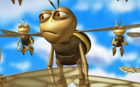 Bee is bored. Bored, bored, bored. The swarm are looking for a new place to set up their hive and it's turning out to be quite a long journey. Bee tries to keep himself amused but only manages to annoy the rest of the swarm.