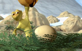 Tortoise's day takes a serious turn for the weird when his shell gets a puncture and deflates. Not only that but in his attempts to get out of his limp shell he knocks an egg out of its nest. His attention turns to helping the egg return home during which his deflated shell proves surprising useful.